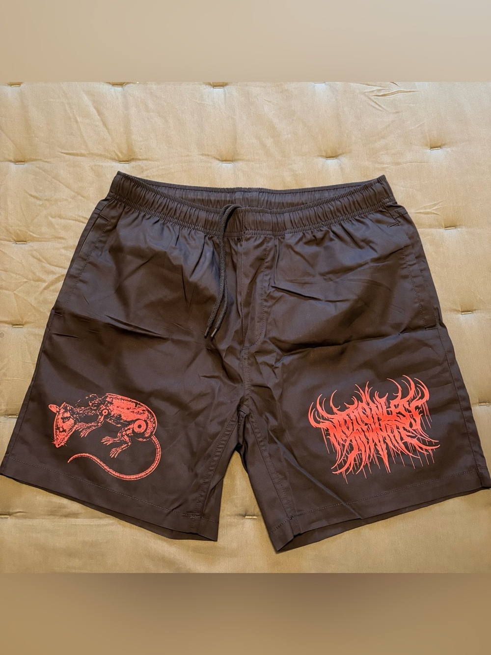 Motionless in White Cyber Rat Shorts